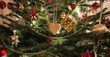 Arbre de nadal decorat