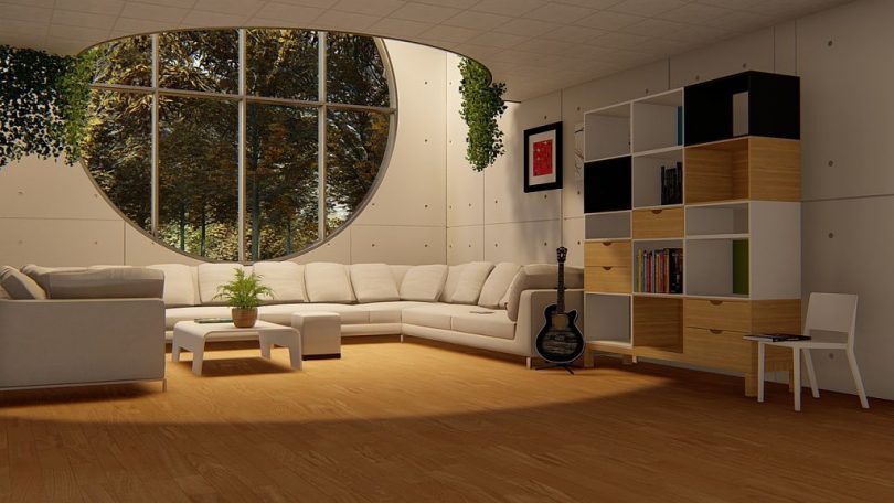 Casa decorada en un estil modern i exclusiu