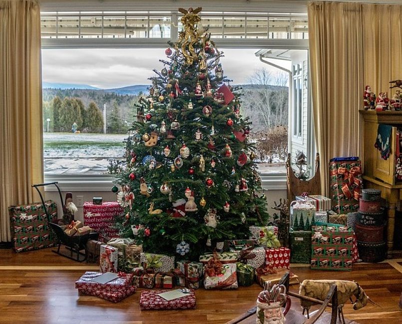 Llar decorada amb motius nadalencs