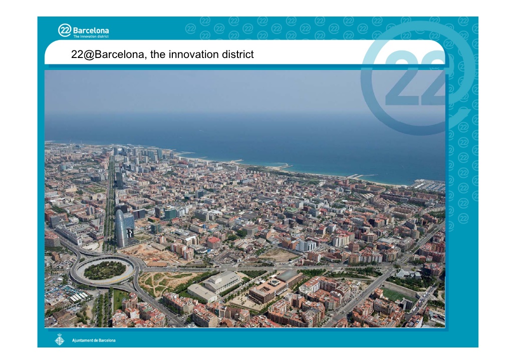 What is Barcelona's 22 District of Innovation?