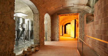 inside moritz building