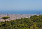 view from Collserola Park Barcelona