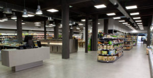 inside obbio organic supermarket