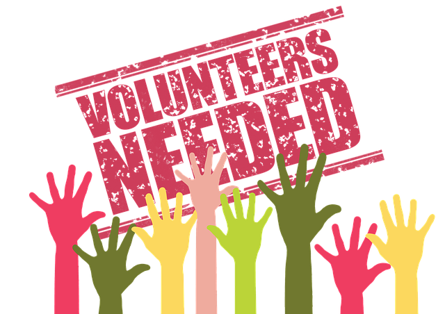 volunteers needed sign