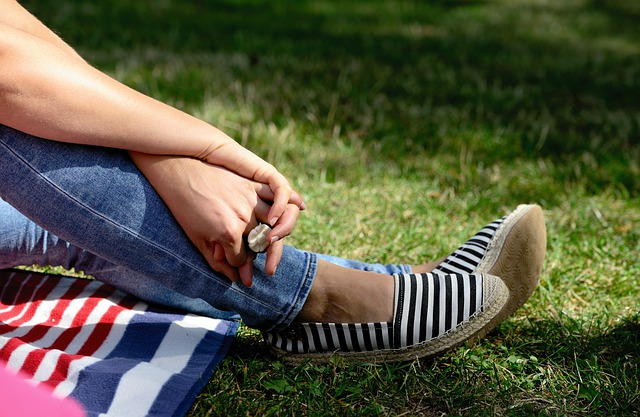 striped espadrilles