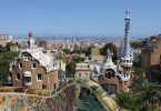 view from parc guell