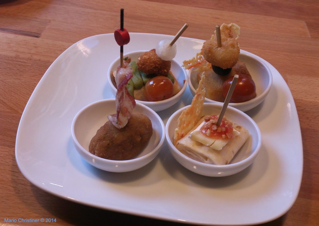 pintxos in a plate