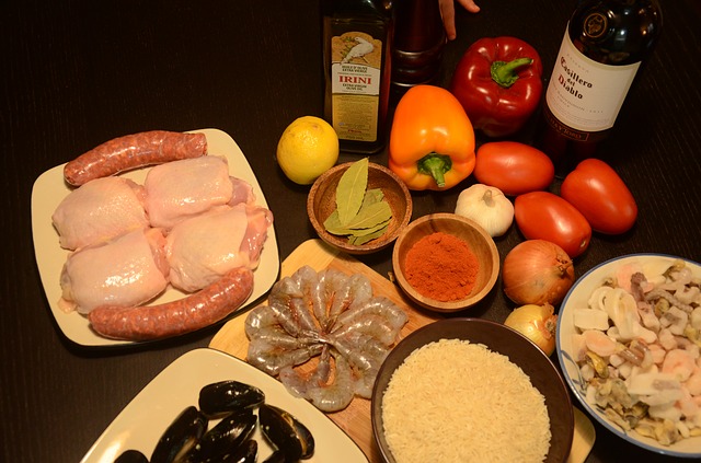 Catalan Fideua, A Traditional Seafood Dish From North East Spain Similar To  Paella . Stock Photo, Picture and Royalty Free Image. Image 67751553.