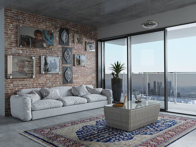 living room with balcony, renting out your apartment