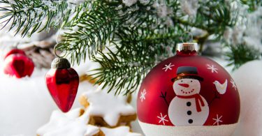 christmas tree with decorations