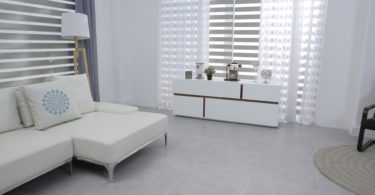 modern white apartment interior