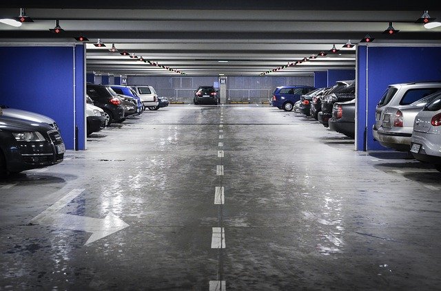 parking under building