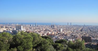 view of sant marti barcelona