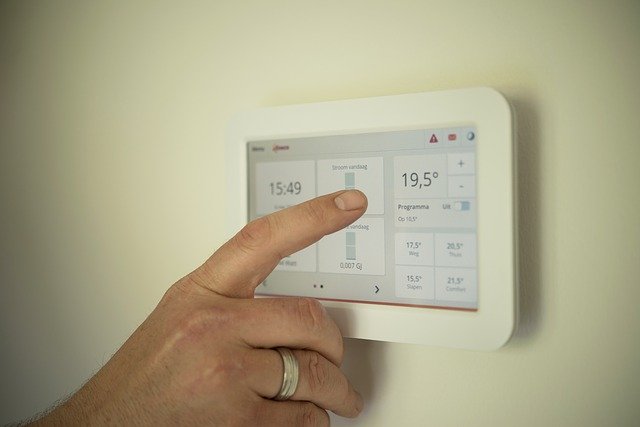 finger on home automation system