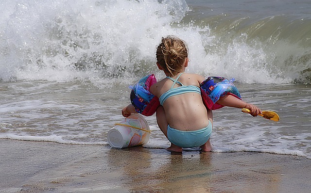 girl at the beach