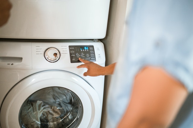 washing machine with display