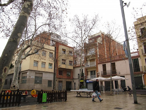square in sant marti barcelona