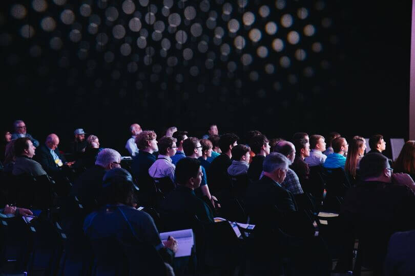 people attending conference at the Fira de Barcelona