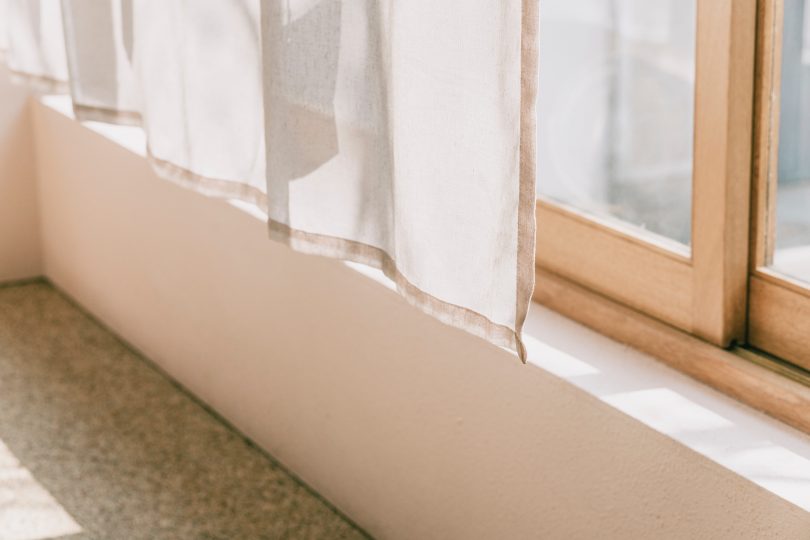 cortinas blancas