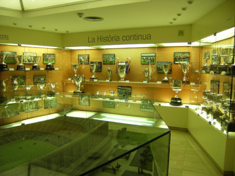 Visite du musée du FC Barcelone
