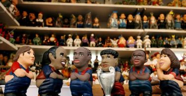 Caganer comme symbole de porte-bonheur à Barcelone