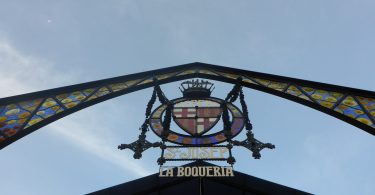 entrée marché boqueria