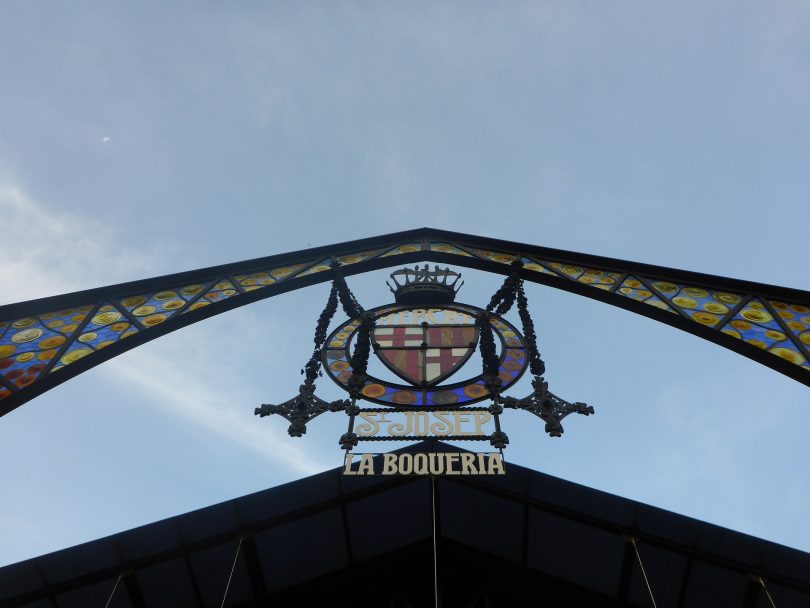 entrée marché boqueria
