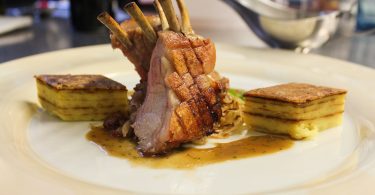 assiette de gigot