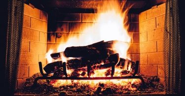 feu de cheminée