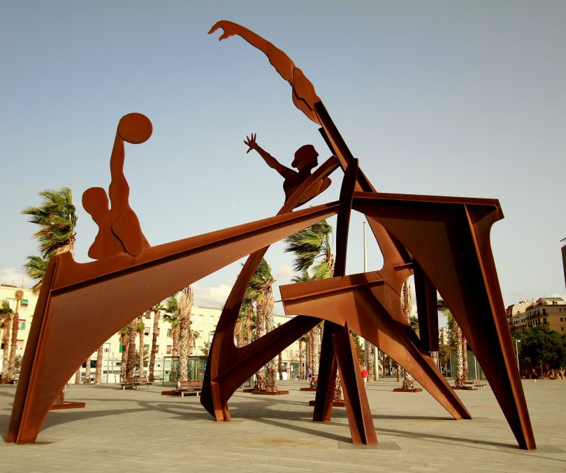 sculpture en métal