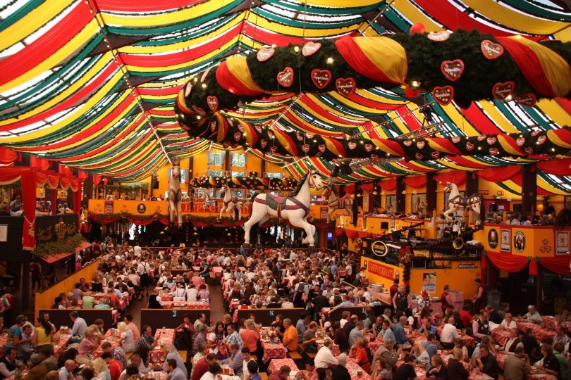 salle du festival de la bière