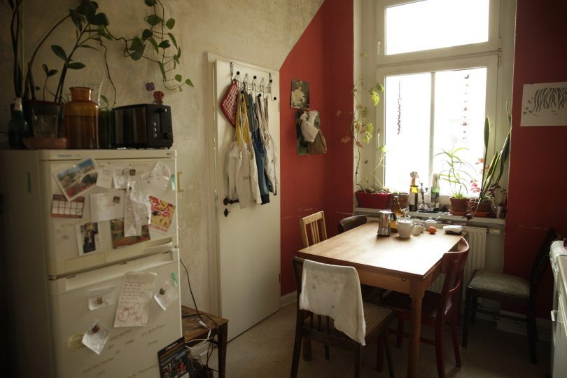 cuisine d'un logement pour jeunes