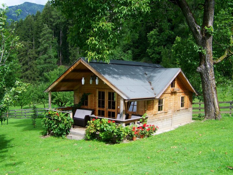 maison dans la nature