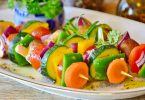 assiette de légumes