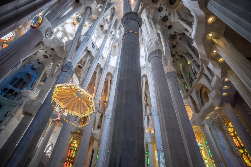 plafond de la sagrada familia