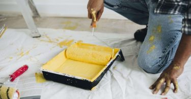 Réparation dans un appartement