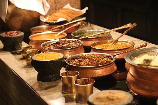 buffet d'épices