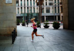 Jogging on La Rambla