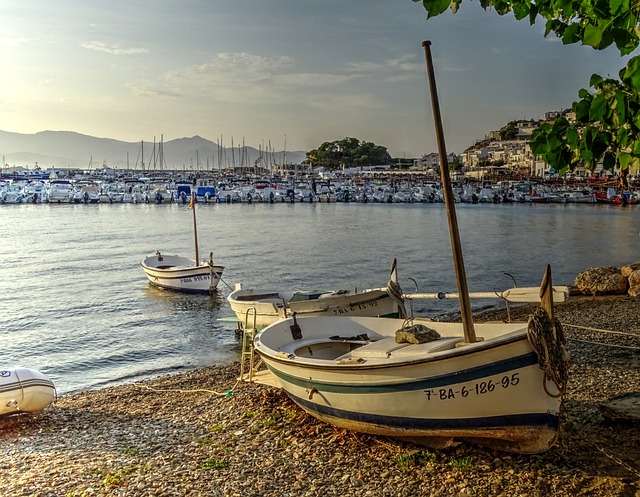 boat on beach