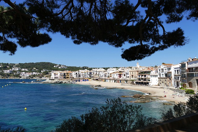 coastline costa brava