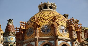 roof sant pau recinte modernista barcelona