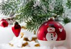 christmas tree with decorations