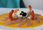 classy ceviche, peruvian dish