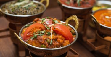 indian dishes on table