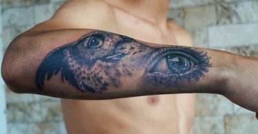 tattoo eye on arm