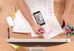 paperwork and telephone