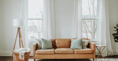 brown leather sofa - prepare your barcelona apartment to sell