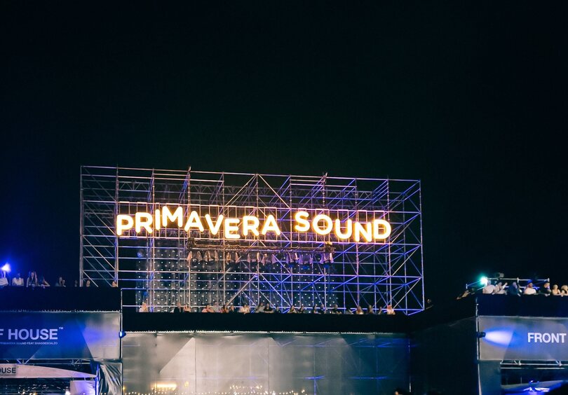 Podium primavera sound barcelona