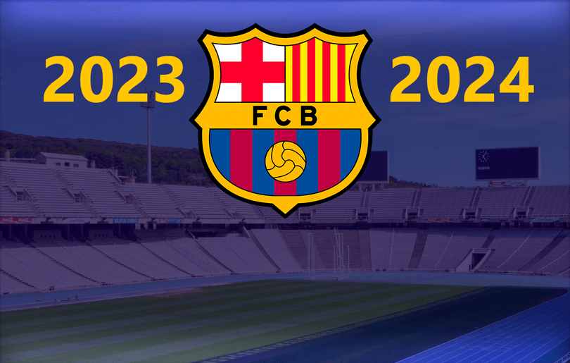 Barca at Montjuic in season 23/24