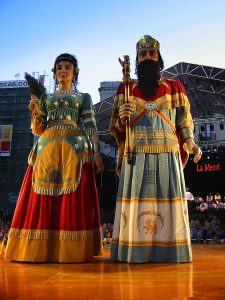 Les géants de la Mercè
